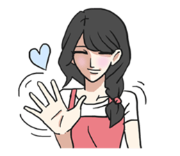 AsB - Onigiri Monkey Girls sticker #6146874