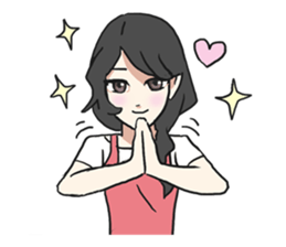 AsB - Onigiri Monkey Girls sticker #6146878