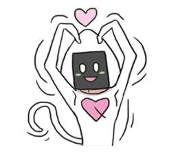 AsB - Onigiri Monkey Girls sticker #6146881