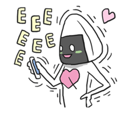 AsB - Onigiri Monkey Girls sticker #6146884