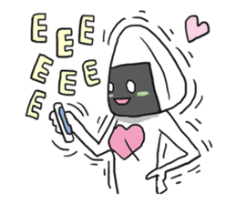 AsB - Onigiri Monkey Girls sticker #6146884