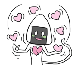 AsB - Onigiri Monkey Girls sticker #6146886