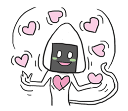 AsB - Onigiri Monkey Girls sticker #6146886