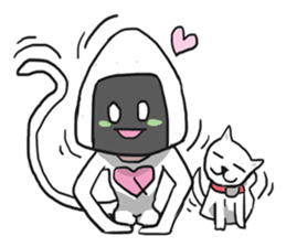 AsB - Onigiri Monkey Girls sticker #6146888