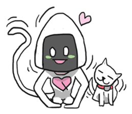 AsB - Onigiri Monkey Girls sticker #6146888