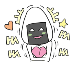 AsB - Onigiri Monkey Girls sticker #6146896