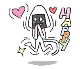 AsB - Onigiri Monkey Girls sticker #6146908