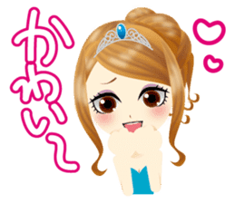 daily life of glorious girls sticker #6147114