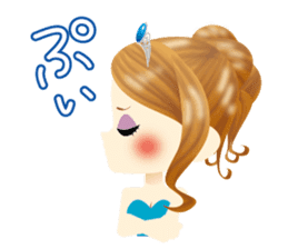 daily life of glorious girls sticker #6147116