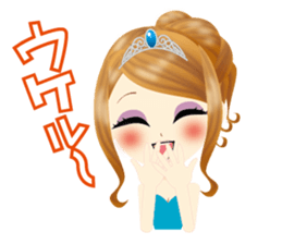 daily life of glorious girls sticker #6147121