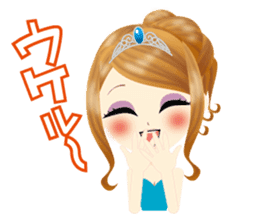 daily life of glorious girls sticker #6147121