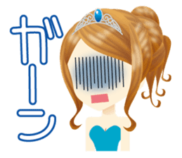 daily life of glorious girls sticker #6147122