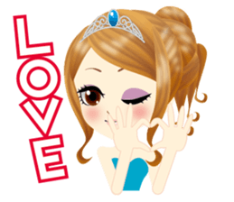 daily life of glorious girls sticker #6147125