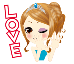 daily life of glorious girls sticker #6147125