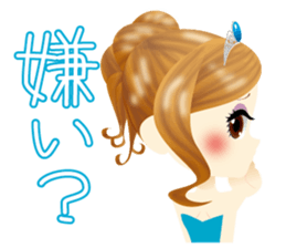 daily life of glorious girls sticker #6147140