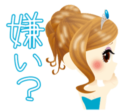 daily life of glorious girls sticker #6147140