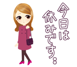 daily life of glorious girls sticker #6147144