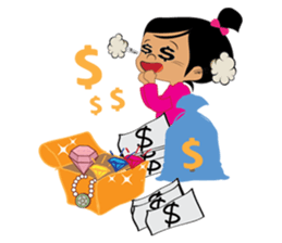 Giddy girls sticker #6147215