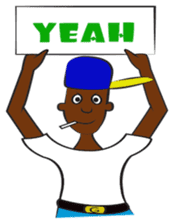 Madrass Jamaican patwa Dancehall sticker sticker #6147266