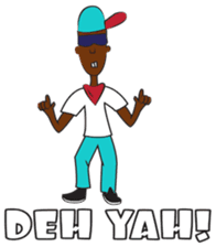 Madrass Jamaican patwa Dancehall sticker sticker #6147270