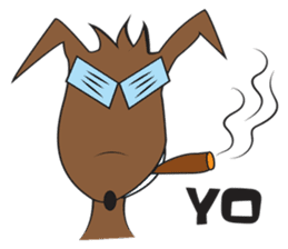 Madrass Jamaican patwa Dancehall sticker sticker #6147288