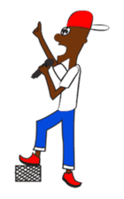 Madrass Jamaican patwa Dancehall sticker sticker #6147309