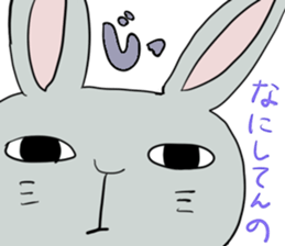 the dubious rabbit sticker #6147721