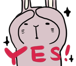 the dubious rabbit sticker #6147739