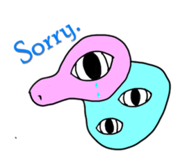 The eyes of the galaxy.2015 sticker #6147760