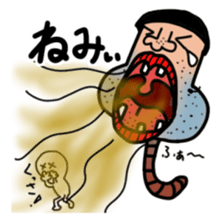 Worm Man sticker #6147824