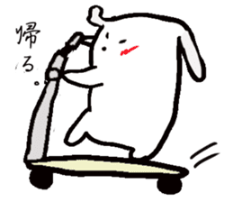 daihuku rabbit sticker #6147920