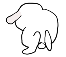 daihuku rabbit sticker #6147931