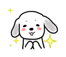 Eternal puppy (English version) sticker #6147993