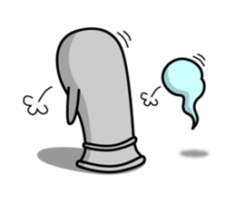 Haniwan and Hitodama_kun sticker #6148289