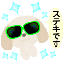 Shih Tzu. Honorific & polite language. sticker #6148838