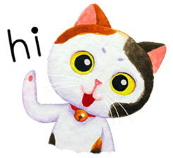 Tamsy, the calico cat sticker #6149832