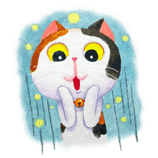 Tamsy, the calico cat sticker #6149837