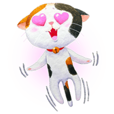 Tamsy, the calico cat sticker #6149839