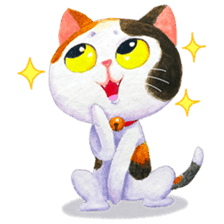 Tamsy, the calico cat sticker #6149842