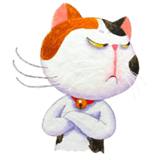 Tamsy, the calico cat sticker #6149847