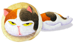 Tamsy, the calico cat sticker #6149848