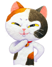 Tamsy, the calico cat sticker #6149849