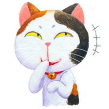 Tamsy, the calico cat sticker #6149850