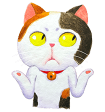 Tamsy, the calico cat sticker #6149851