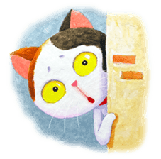 Tamsy, the calico cat sticker #6149852