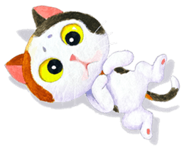 Tamsy, the calico cat sticker #6149854