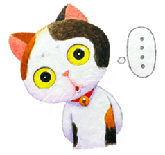 Tamsy, the calico cat sticker #6149856