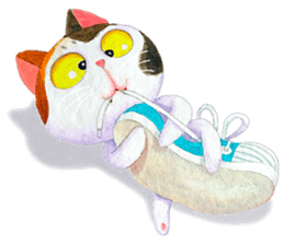 Tamsy, the calico cat sticker #6149857