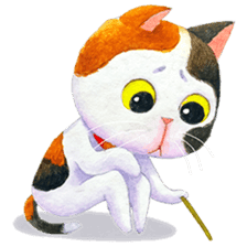 Tamsy, the calico cat sticker #6149858