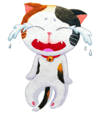 Tamsy, the calico cat sticker #6149860